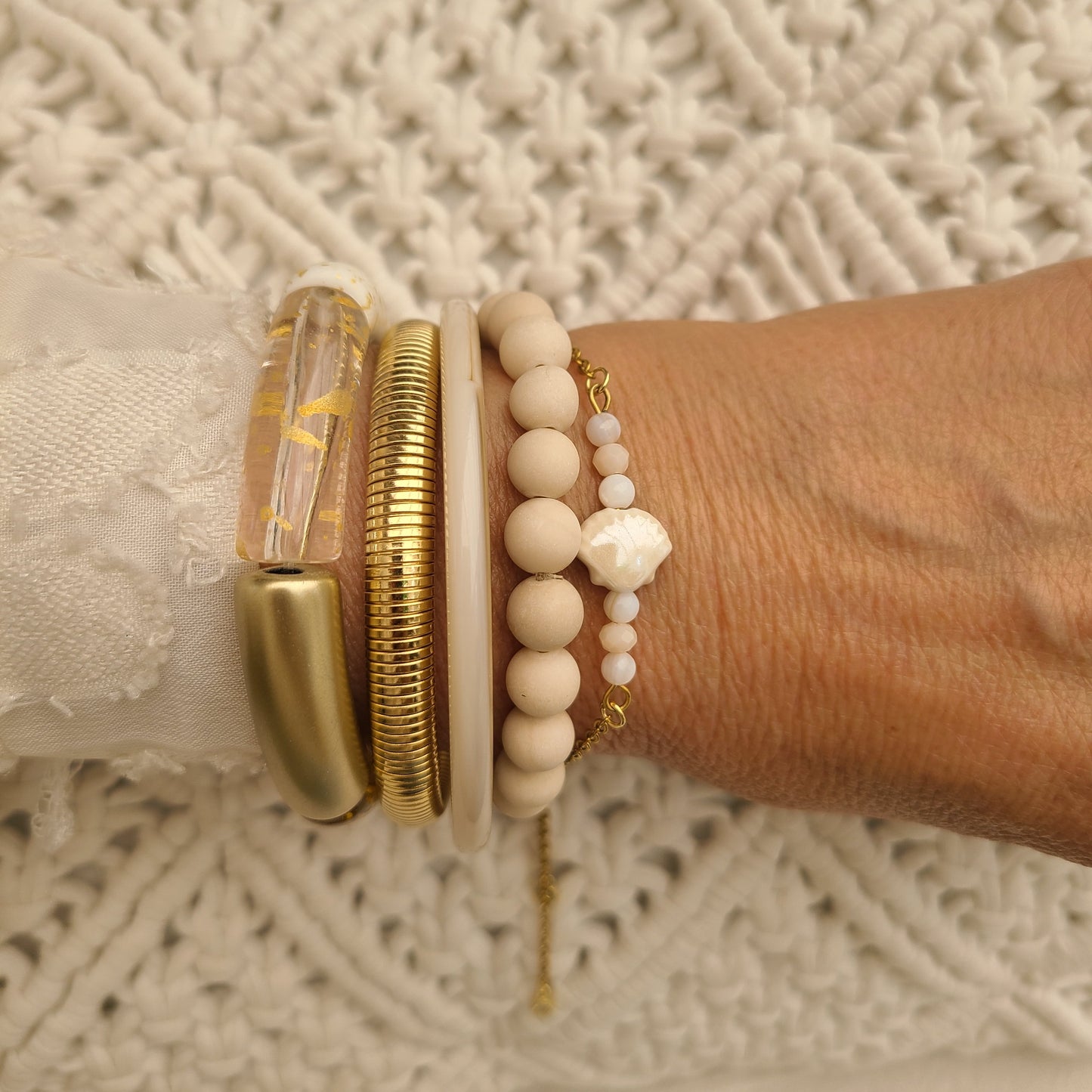 Bracelet Arc-en-Perle