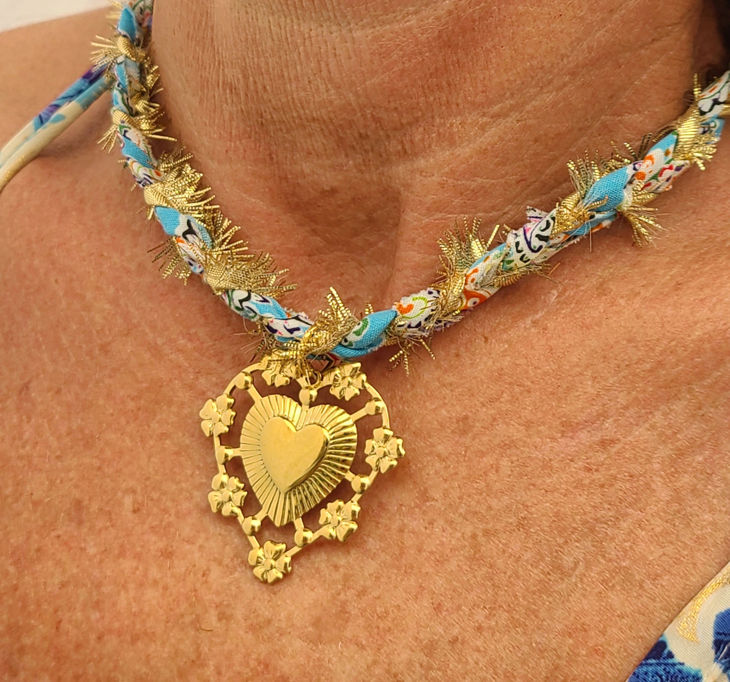 Collier Cœur Sacré