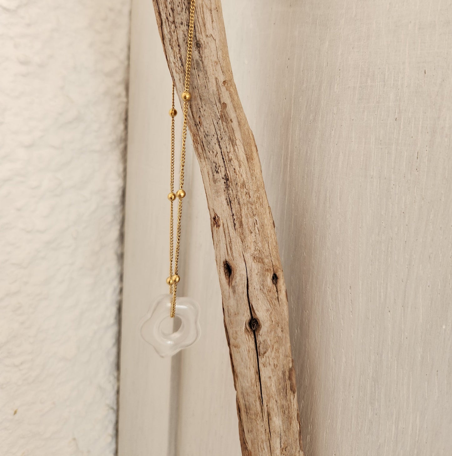 Collier pendentif Fleur