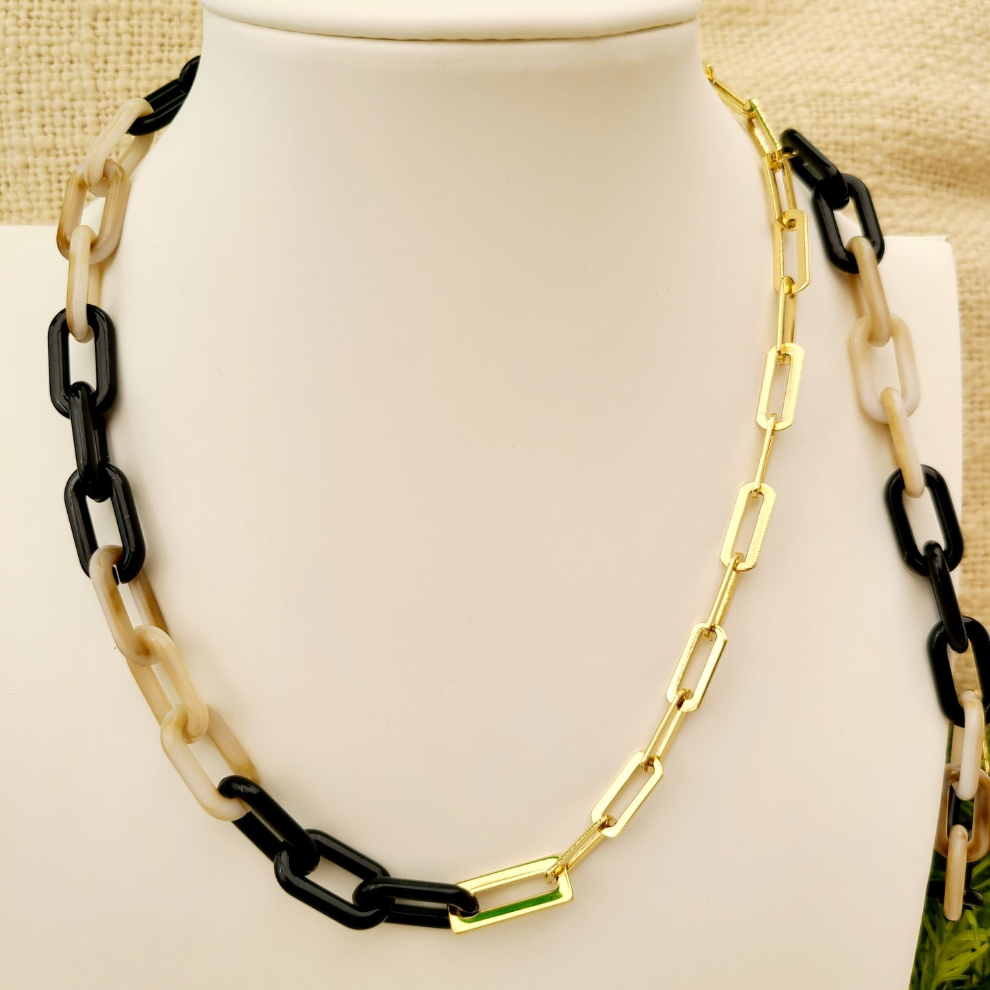 Collier Maille Asymétrique