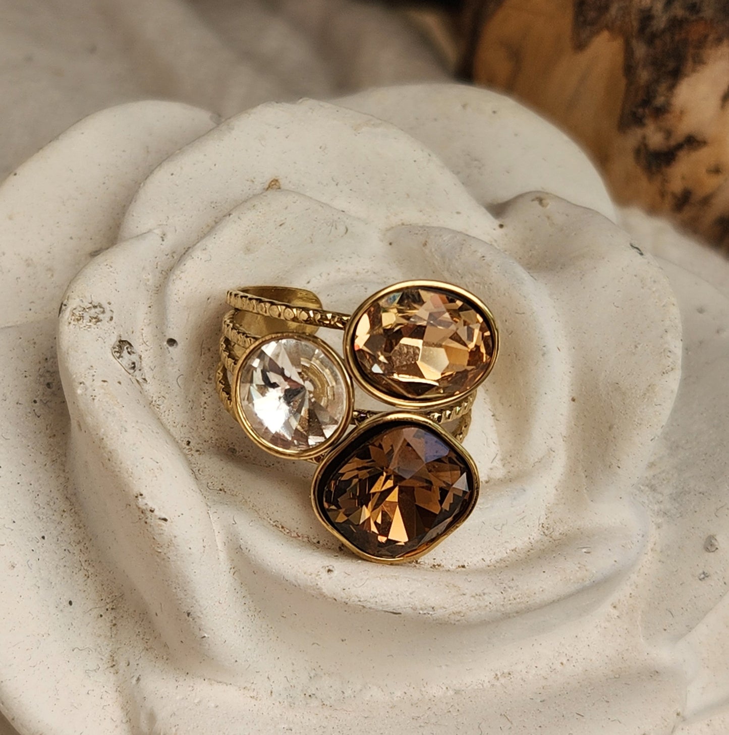 Bague Tricolor