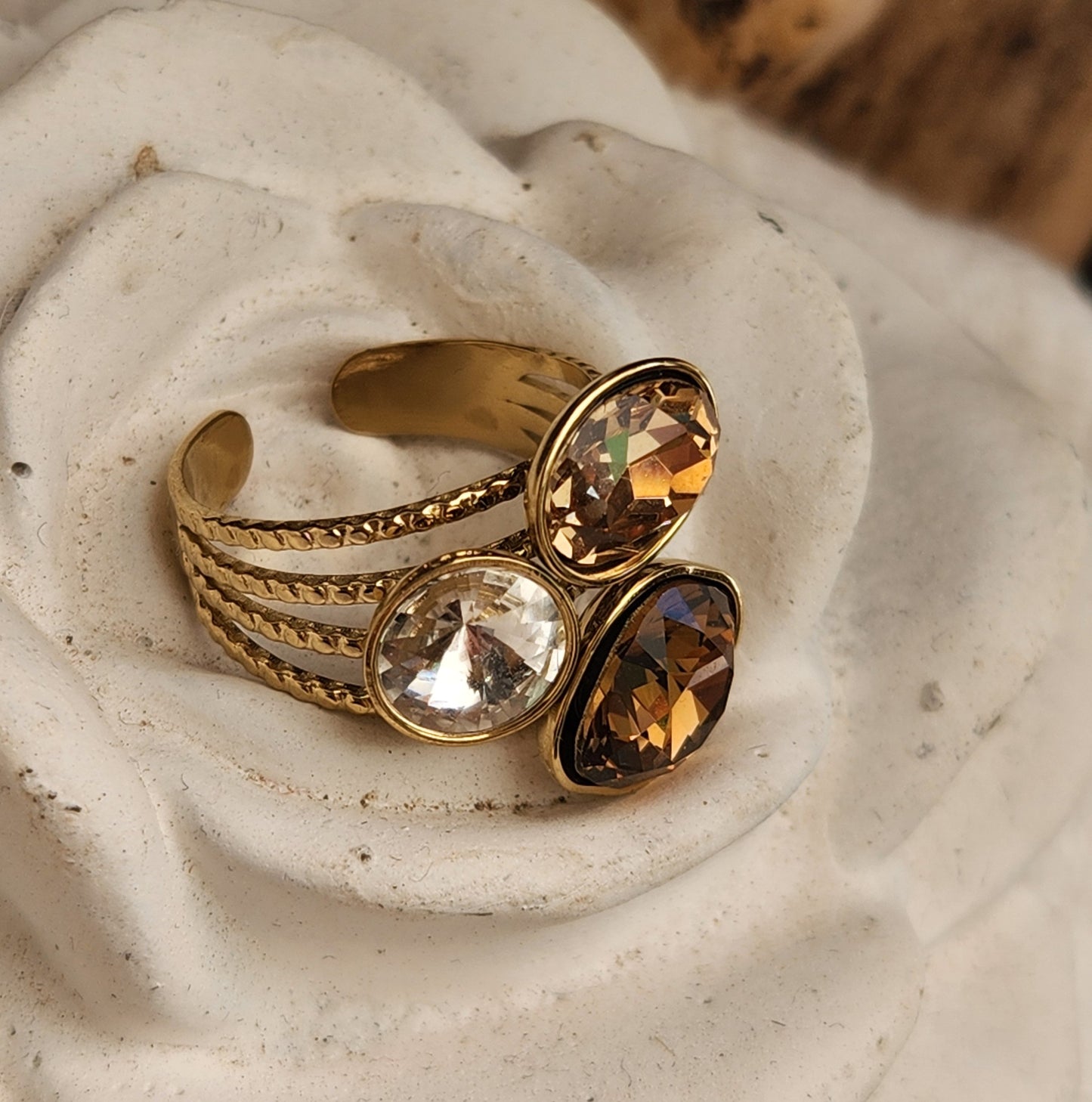 Bague Tricolor