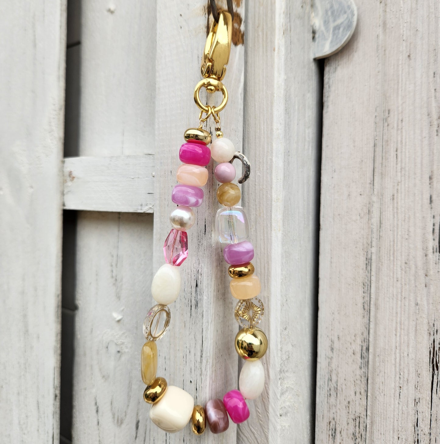 Bijou de téléphone Éclat Rose
