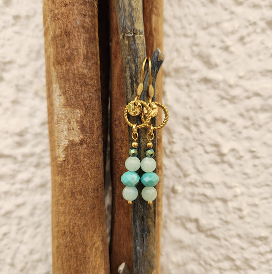 Boucles d’oreilles Lagune