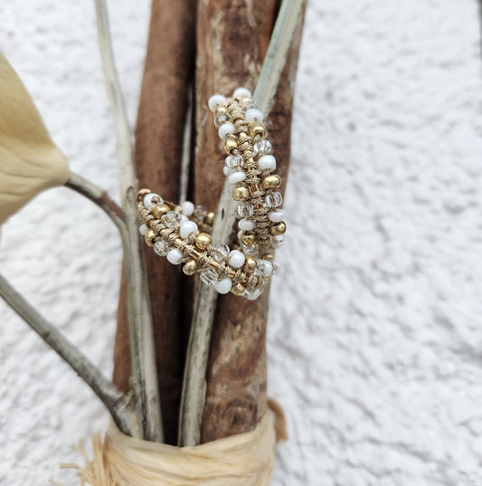 Boucles d’oreilles créoles Elora