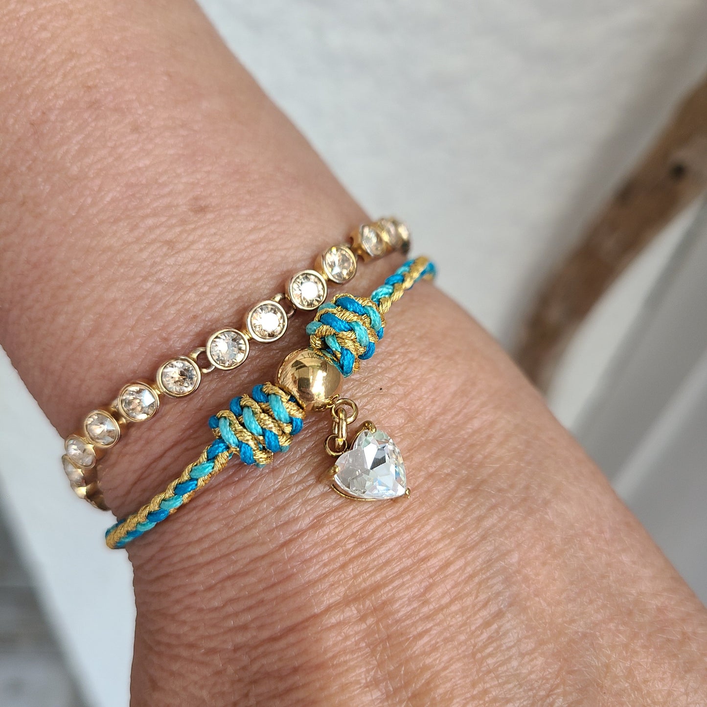 Bracelet Cœur Strass💎